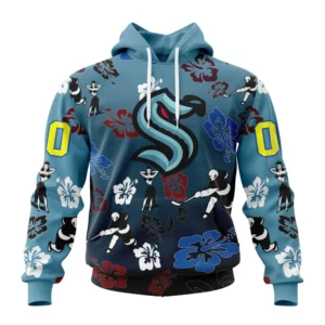 Hoodie NHL Seattle Kraken X Hawaii Specialized Design For Hawaiia V0122 QTNHL080524A3786HD