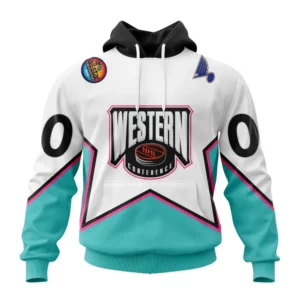 Hoodie NHL St. Louis Blues All-Star Western Conference QTNHL080524A281HD