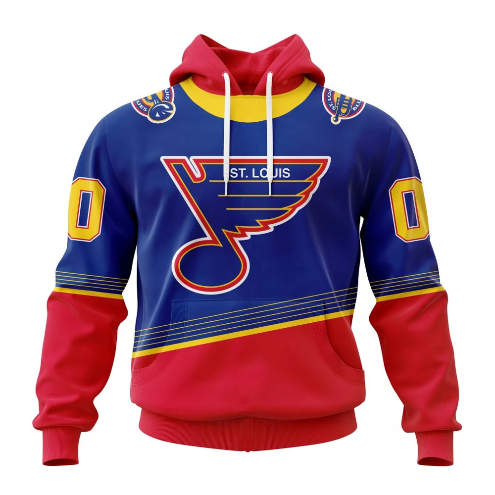Hoodie NHL St. Louis Blues Special 90S Retro Kits QTNHL080524A1467HD