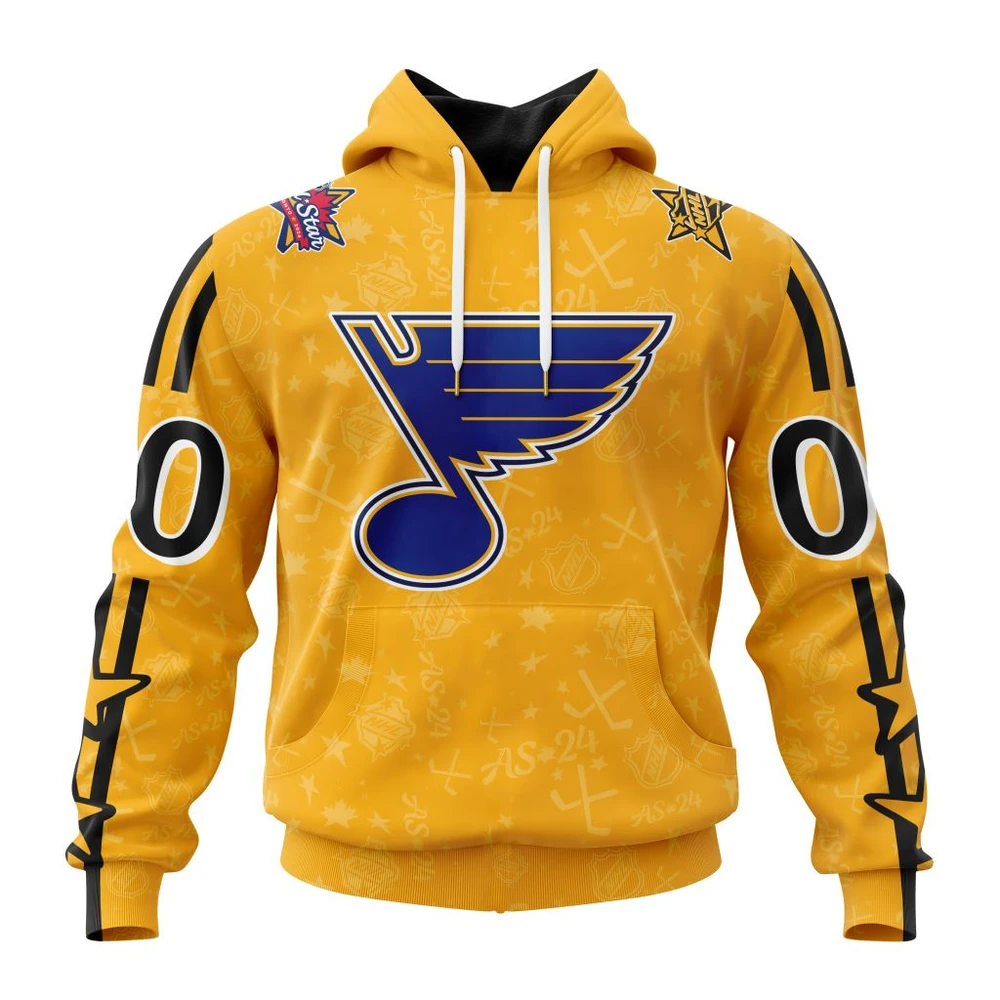 Hoodie NHL St. Louis Blues Special All-Star Game Design St2401 QTNHL080524A794HD