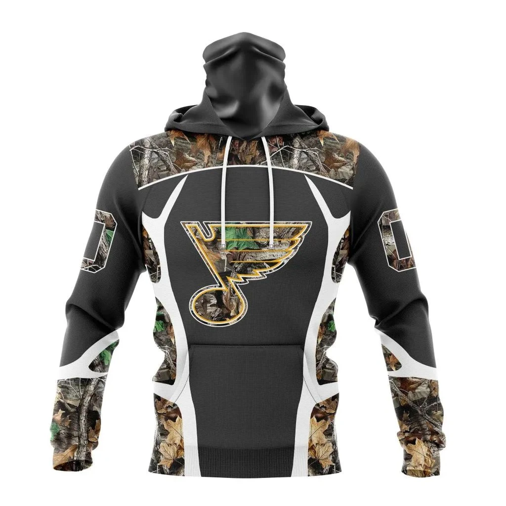 Hoodie NHL St. Louis Blues Special Camo Hunting Design V2302 QTNHL080524A2203HD