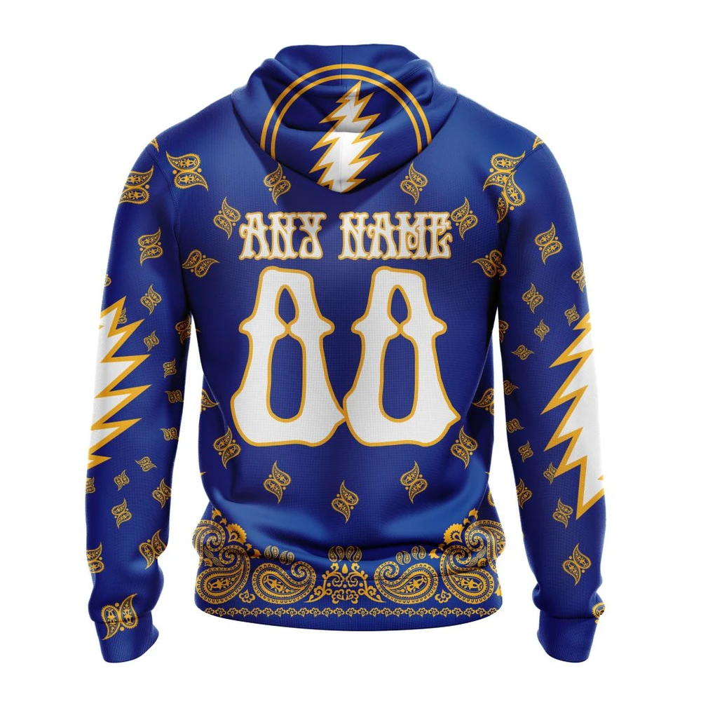 Hoodie NHL St. Louis Blues Special Grateful Dead Design St2303 QTNHL080524A1903HD - Image 2