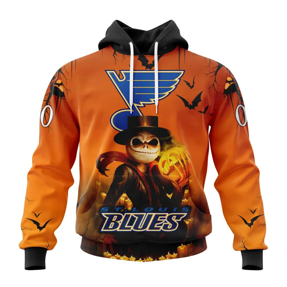 Hoodie NHL St Louis Blues Special Halloween Concepts St2201 QTNHL080524A395HD