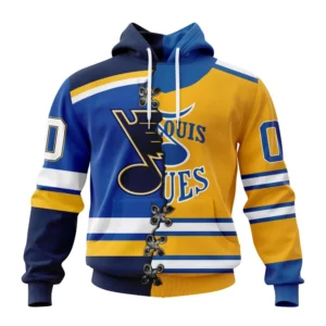 Hoodie NHL St. Louis Blues Special Home Mix Reverse Retro Personalized Kits QTNHL080524A923HD
