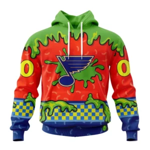 Hoodie NHL St. Louis Blues Special Nickelodeon Design St2301 QTNHL080524A1172HD