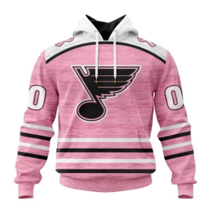Hoodie NHL St. Louis Blues Special Pink Fight Breast Cancer Design St2304 QTNHL080524A1735HD