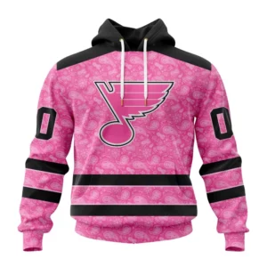 Hoodie NHL St. Louis Blues Special Pink Fight Breast Cancer St2306 QTNHL080524A1631HD