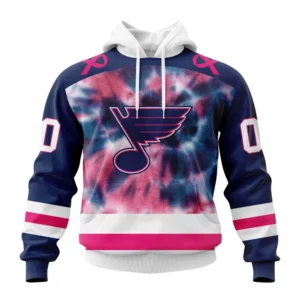 Hoodie NHL St. Louis Blues Special Pink October Fight Breast Cancer St2303 QTNHL080524A1823HD
