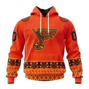 Hoodie NHL St. Louis Blues, Specialized National Day For Truth And Reconciliation QTNHL080524A3082HD