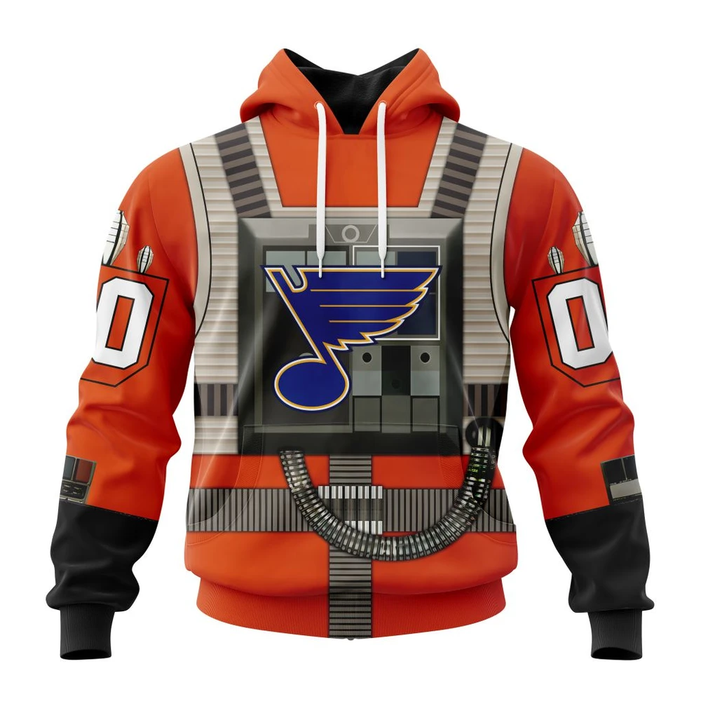 Hoodie NHL St. Louis Blues Star Wars Rebel Pilot Design St2201 QTNHL080524A2320HD