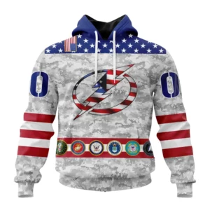 Hoodie NHL Tampa Bay Lightning Armed Forces Appreciation St2201 QTNHL080524A2760HD
