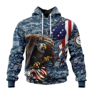 Hoodie NHL Tampa Bay Lightning Honor Us Navy Veterans St2202 QTNHL080524A3144HD