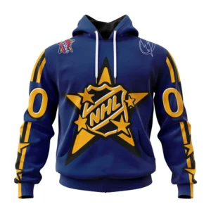 Hoodie NHL Tampa Bay Lightning Personalized NHL All-Star Game QTNHL080524A825HD