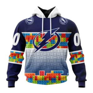 Hoodie NHL Tampa Bay Lightning Special Autism Awareness Design V2301 QTNHL080524A2228HD