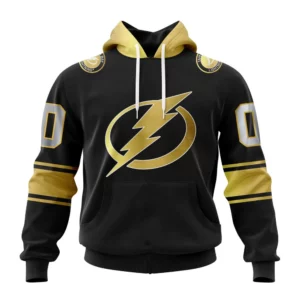 Hoodie NHL Tampa Bay Lightning Special Black And Gold Design St2401 QTNHL080524A760HD