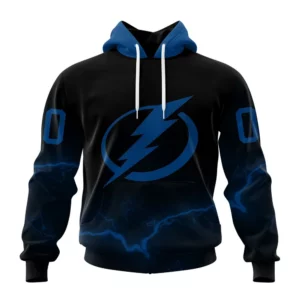 Hoodie NHL Tampa Bay Lightning Special Blackout Design St2401 QTNHL080524A588HD