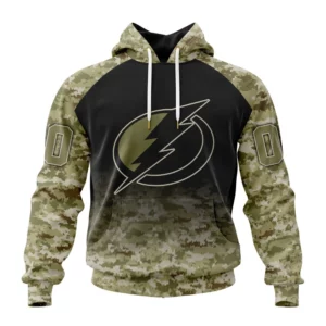 Hoodie NHL Tampa Bay Lightning Special Camo Design For Veterans Day St2302 QTNHL080524A1768HD