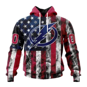 Hoodie NHL Tampa Bay Lightning Special Design For Independence Day The Fourth Of July St2401 QTNHL080524A478HD