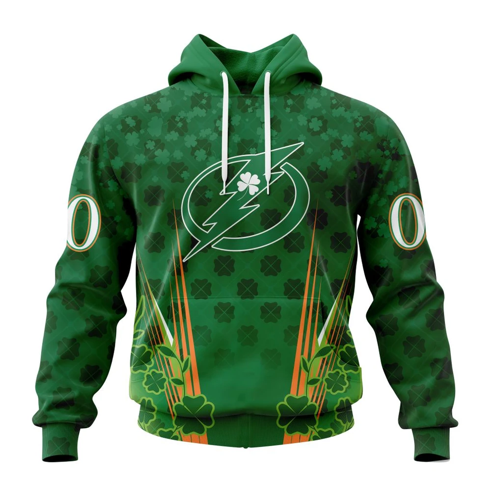 Hoodie NHL Tampa Bay Lightning Special Design For St. Patrick's Day St2402 QTNHL080524A1142HD