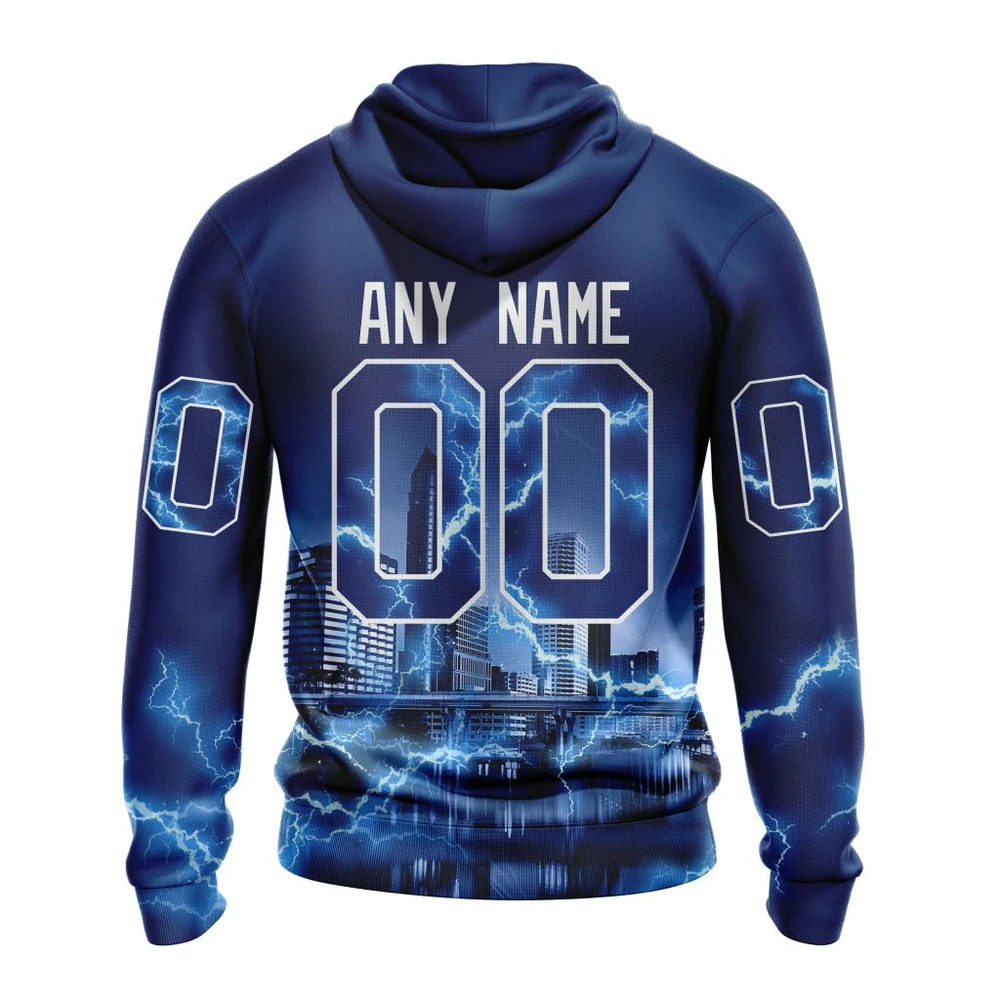 Hoodie NHL Tampa Bay Lightning Special Design With Thunderstorms St2301 QTNHL080524A4087HD - Image 2