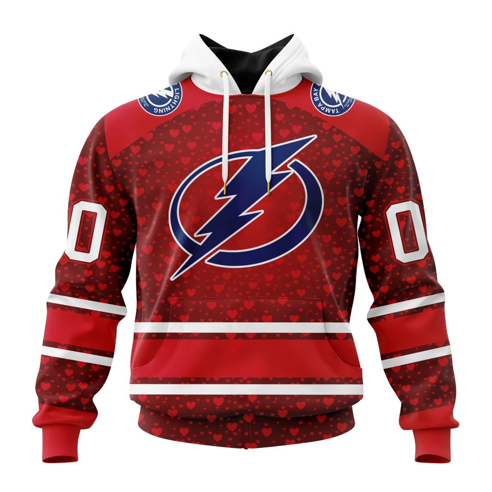 Hoodie NHL Tampa Bay Lightning Special Gift For Valentines Day St2401 QTNHL080524A985HD