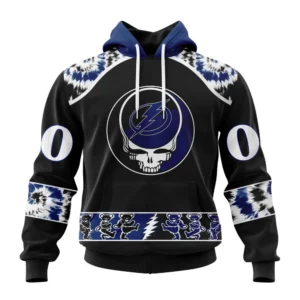 Hoodie NHL Tampa Bay Lightning Special Grateful Dead Design St2301 QTNHL080524A2194HD