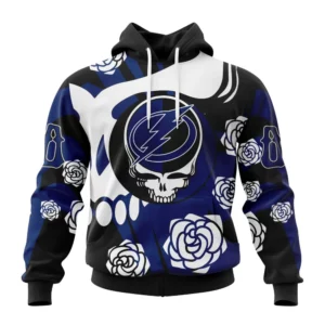 Hoodie NHL Tampa Bay Lightning Special Grateful Dead Design St2305 QTNHL080524A1267HD