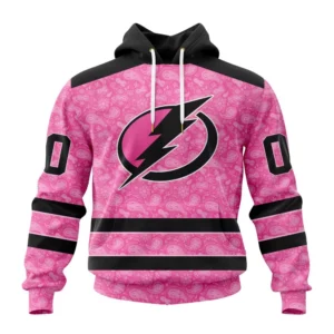 Hoodie NHL Tampa Bay Lightning Special Pink Fight Breast Cancer St2306 QTNHL080524A1630HD