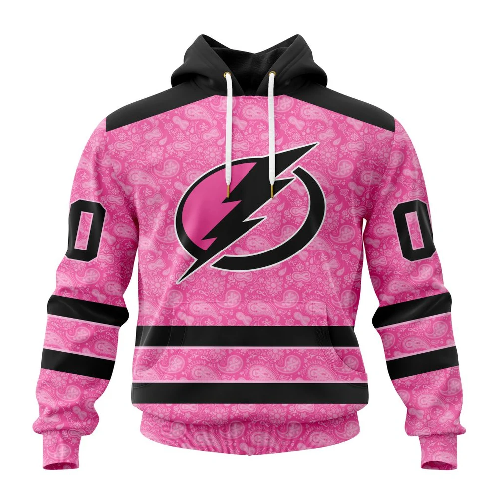 Hoodie NHL Tampa Bay Lightning Special Pink Fight Breast Cancer St2306 QTNHL080524A1630HD