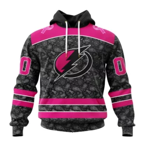 Hoodie NHL Tampa Bay Lightning Special Pink In The Rink Fight Breast Cancer St2301 QTNHL080524A2075HD