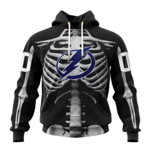 Hoodie NHL Tampa Bay Lightning Special Skeleton Costume For Halloween St2301 QTNHL080524A2017HD
