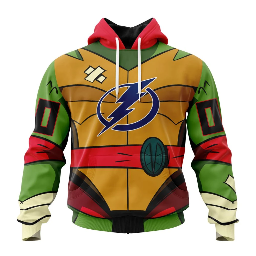 Hoodie NHL Tampa Bay Lightning Special Teenage Mutant Ninja Turtles Design St2301 QTNHL080524A2260HD
