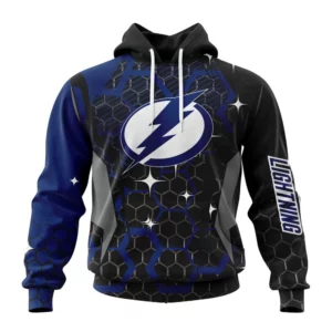 Hoodie NHL Tampa Bay Lightning, Specialized Design With Motocross Syle V0222 QTNHL080524A3376HD