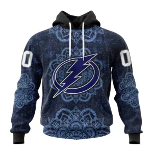 Hoodie NHL Tampa Bay Lightning, Specialized Mandala Style St2201 QTNHL080524A4042HD