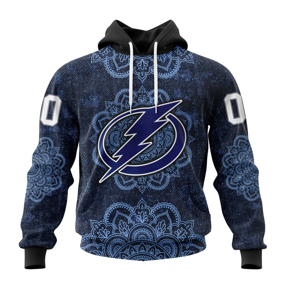 Hoodie NHL Tampa Bay Lightning, Specialized Mandala Style St2201 QTNHL080524A4042HD