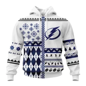 Hoodie NHL Tampa Bay Lightning, Specialized Unisex Christmas Is Coming V01 QTNHL080524A2901HD