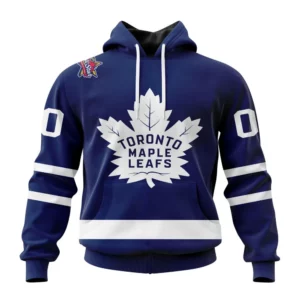Hoodie NHL Toronto Maple Leafs Personalized Home Kits QTNHL080524A93HD
