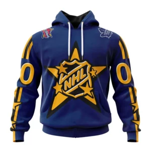 Hoodie NHL Toronto Maple Leafs Personalized NHL All-Star Game QTNHL080524A824HD