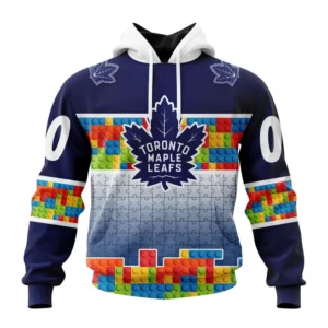 Hoodie NHL Toronto Maple Leafs Special Autism Awareness Design V2301 QTNHL080524A2227HD