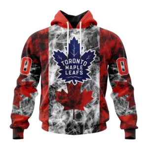 Hoodie NHL Toronto Maple Leafs Special Design For Canada Day St2401 QTNHL080524A477HD