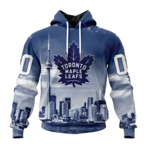 Hoodie NHL Toronto Maple Leafs Special Design With Cn Tower St2301 QTNHL080524A4071HD