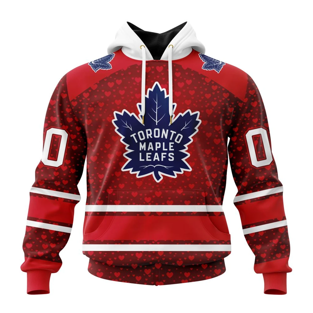 Hoodie NHL Toronto Maple Leafs Special Gift For Valentines Day St2401 QTNHL080524A984HD