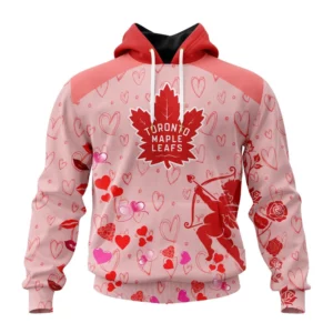Hoodie NHL Toronto Maple Leafs Special Gift For Valentines Day St2402 QTNHL080524A952HD