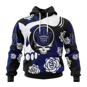 Hoodie NHL Toronto Maple Leafs Special Grateful Dead Design St2305 QTNHL080524A1266HD