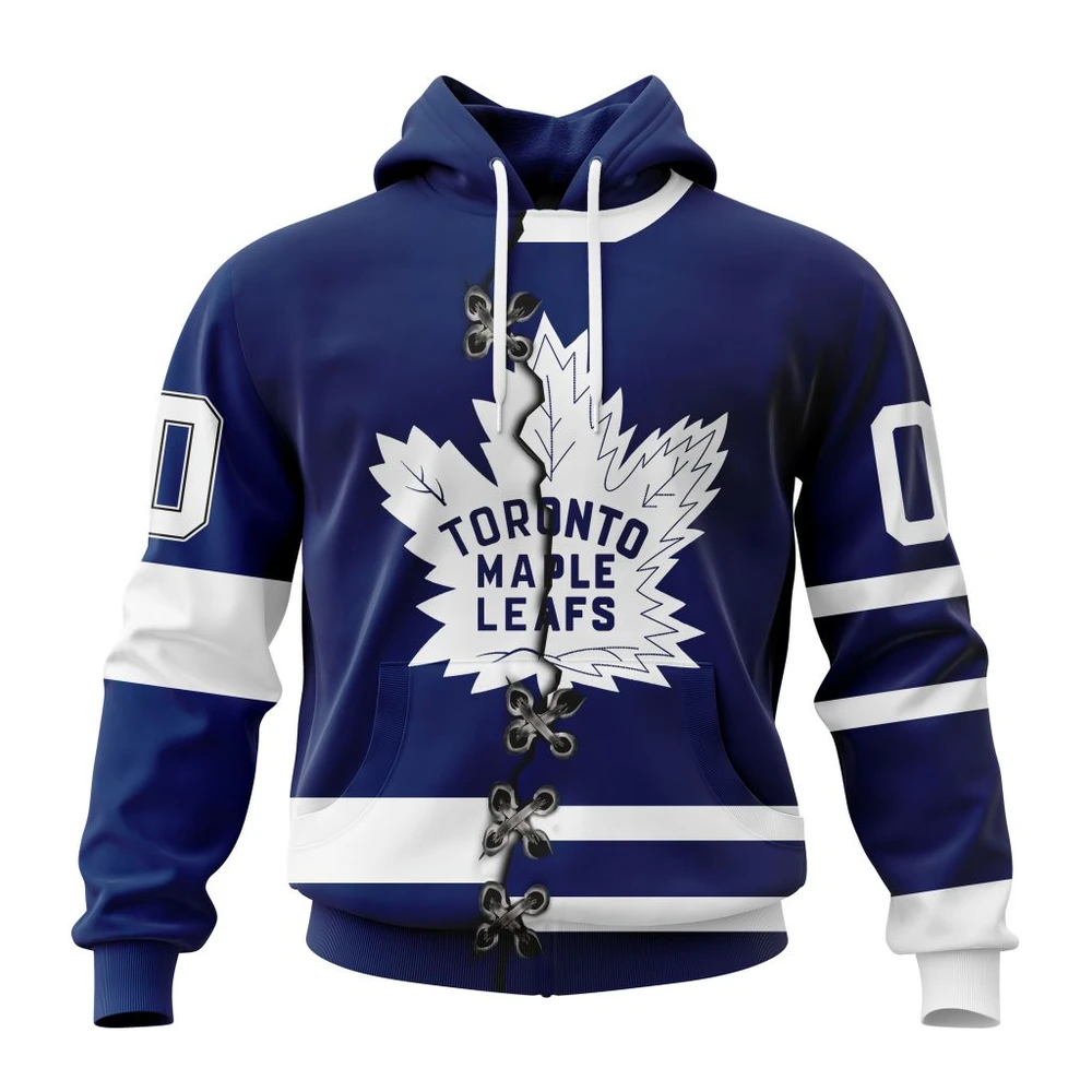 Hoodie NHL Toronto Maple Leafs Special Home Mix Reverse Retro Personalized Kits QTNHL080524A921HD