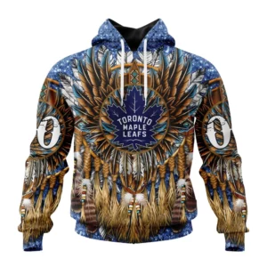 Hoodie NHL Toronto Maple Leafs Special Native Costume Design St2201 QTNHL080524A2729HD