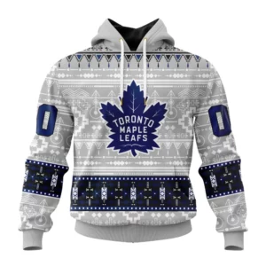 Hoodie NHL Toronto Maple Leafs Special Native Design St2302 QTNHL080524A2046HD