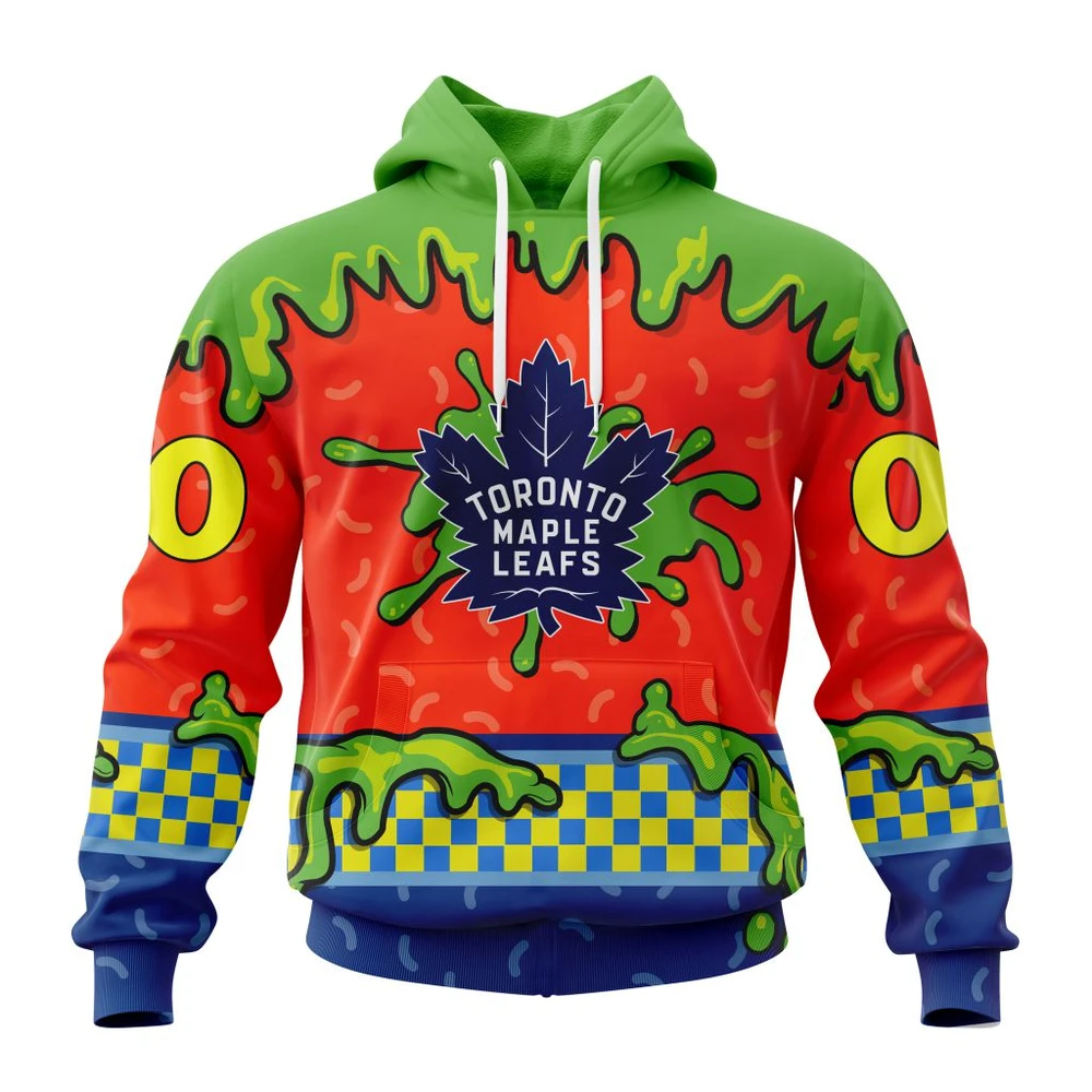 Hoodie NHL Toronto Maple Leafs Special Nickelodeon Design St2301 QTNHL080524A1170HD