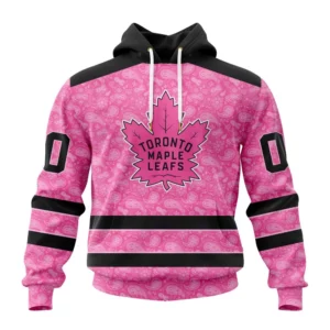 Hoodie NHL Toronto Maple Leafs Special Pink Fight Breast Cancer St2306 QTNHL080524A1629HD