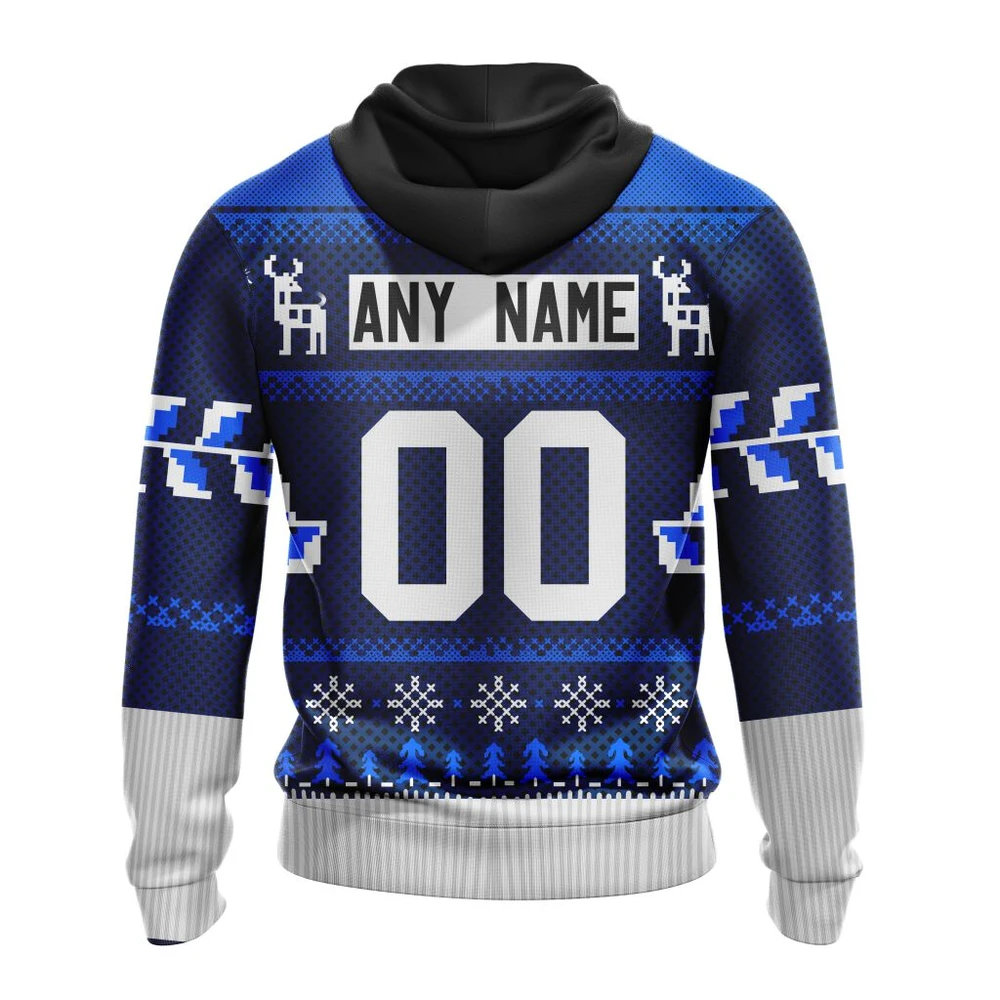 Hoodie NHL Toronto Maple Leafs, Specialized Chrismas Season QTNHL080524A2784HD - Image 2